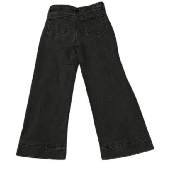 L’Agence Madden High Rise Wide Leg Jeans | Washed Black | Size 26 - Picture 3 of 5